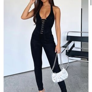 White Fox Always be my Baby Jumpsuit